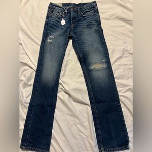 EUC Abercrombie denim jeans. Size 16 slim kids.
